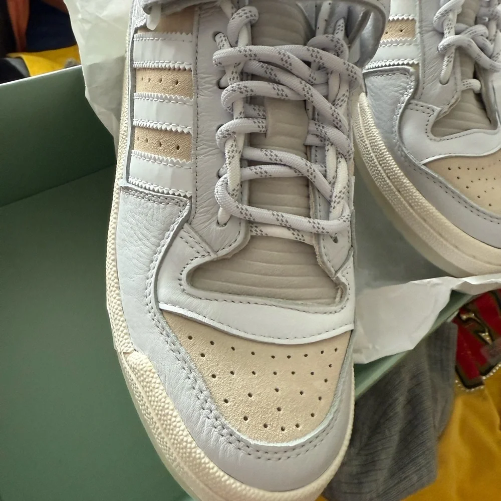 Adidas IVY PARK White and Cream Sneakers Brand new in box with dust bag.